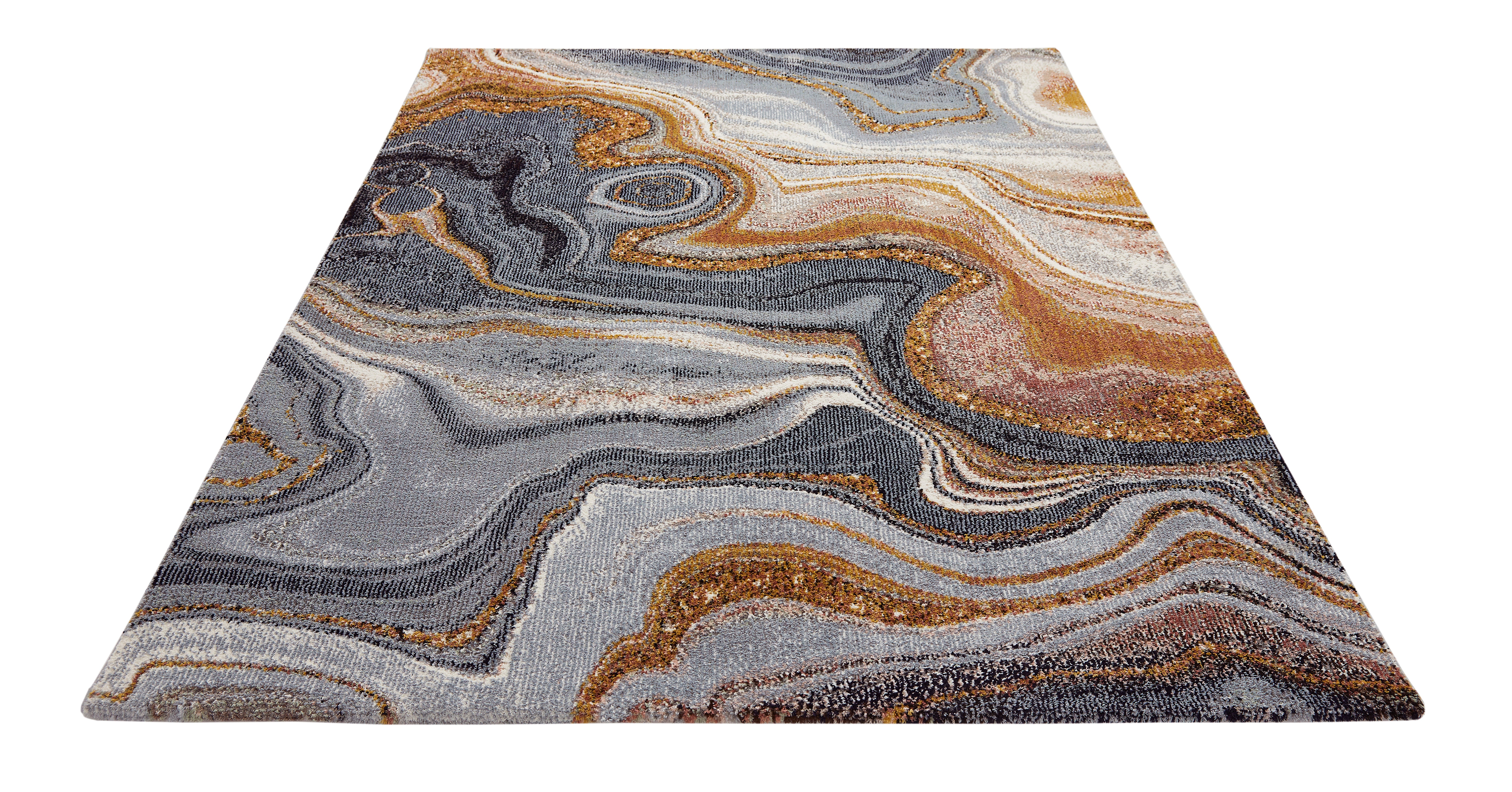 Concept Looms Amara AMA107 Blue Bronze Large Rectangle Rug